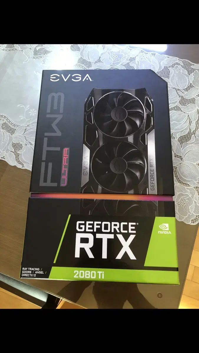 Evga rtx2080ti ftw 박스